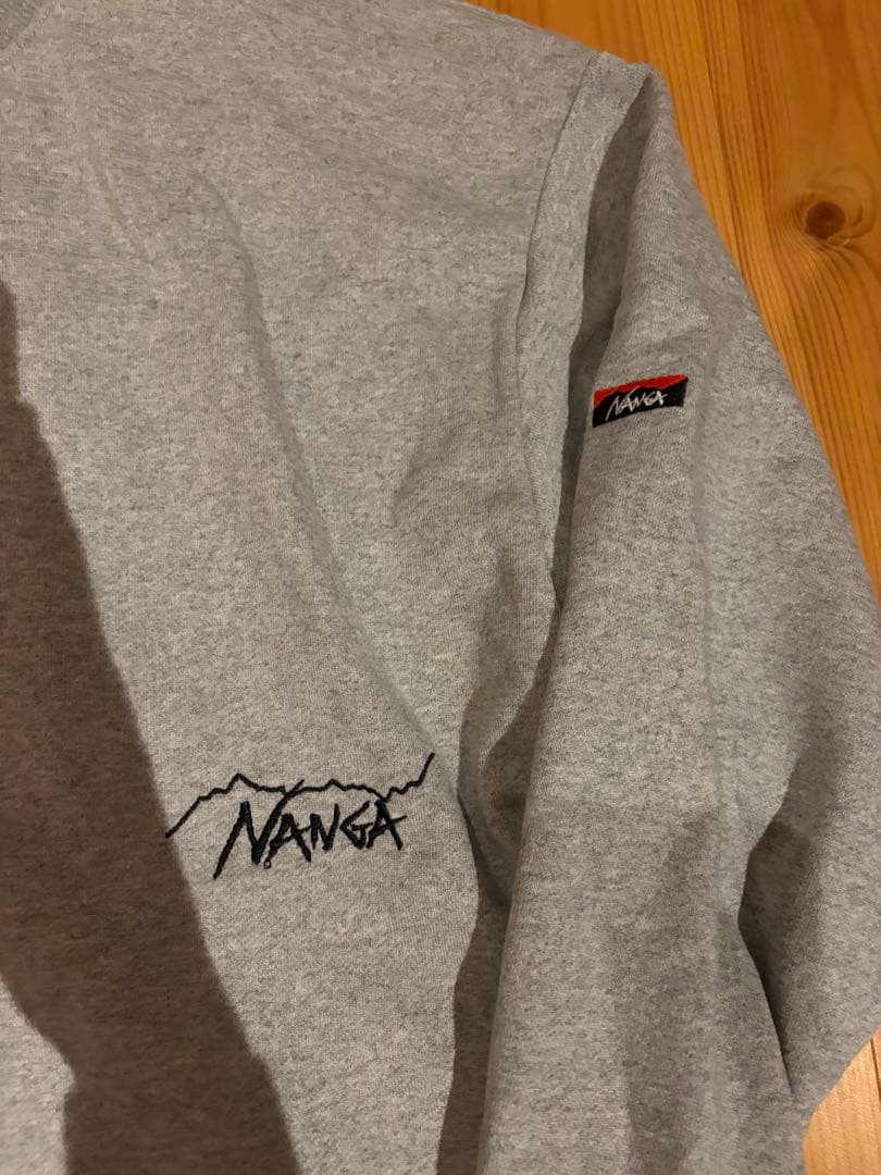 NANGA グレー スウェット ユニセックス