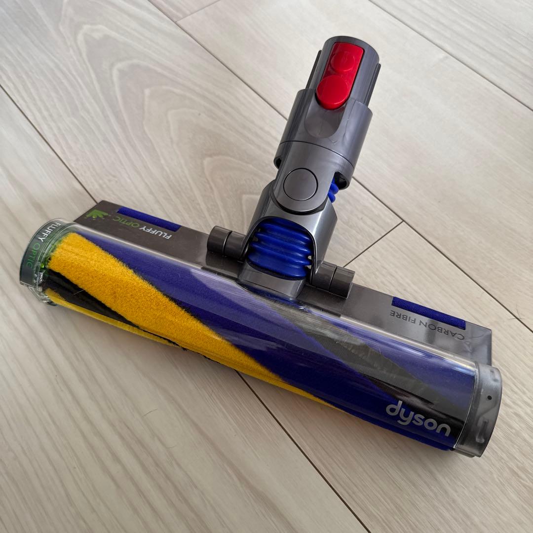 dyson V12専用 純正FLUFFY OPTICヘッド 回らない光らないです - メルカリ