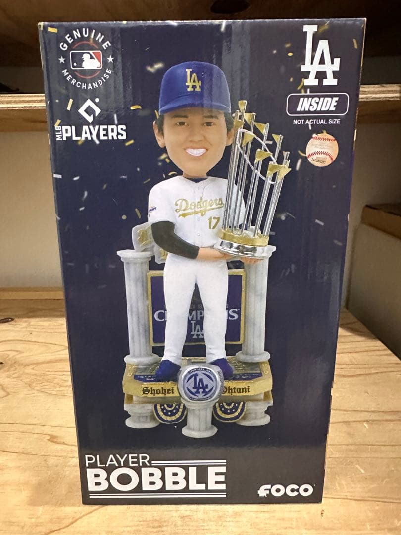 大谷ボブルヘッド2024 World Series Champions(激レア) - メルカリ