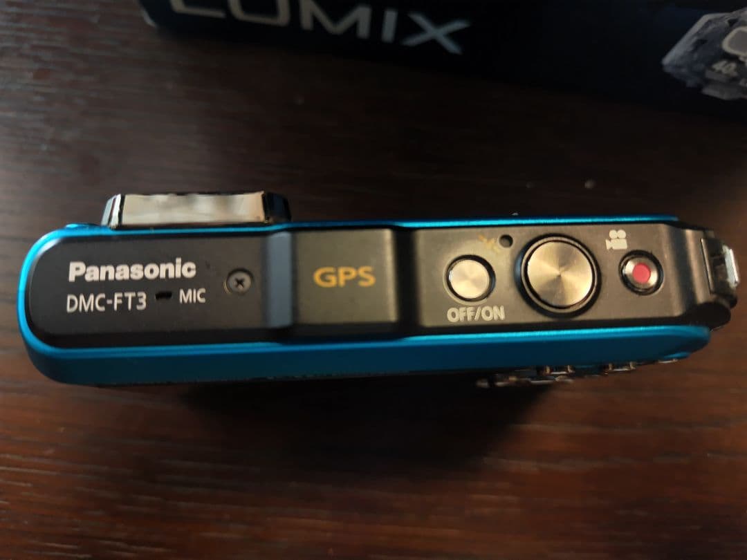 Panasonic LUMIX FT3 ブルー ダイビング専用防水ケース