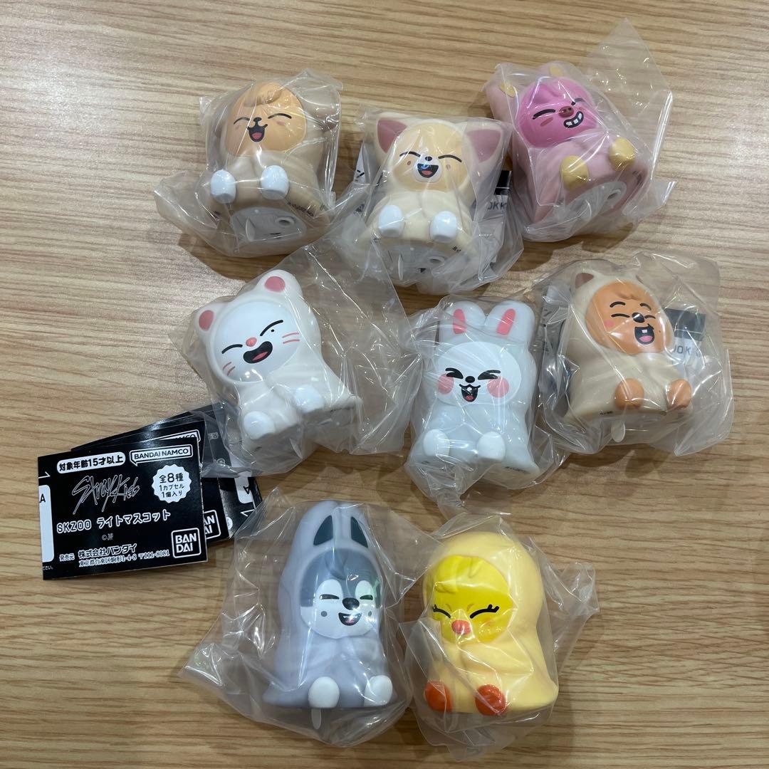 コンプ SKZOO ライトマスコット 全8種セット スキズ - メルカリ
