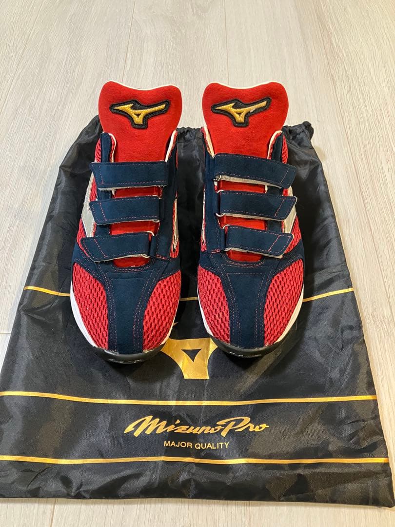 【TT8J】ミズノプロ オーダー 野球 アップシューズ 赤 TT8J様専用】ミズノプロ オーダー 野球 アップシューズ 赤 - メルカリ