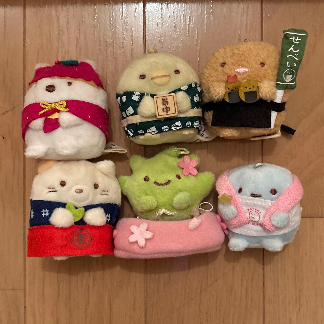 すみっコぐらし ららぽーと富士見 さいたま限定 てのりぬいぐるみ