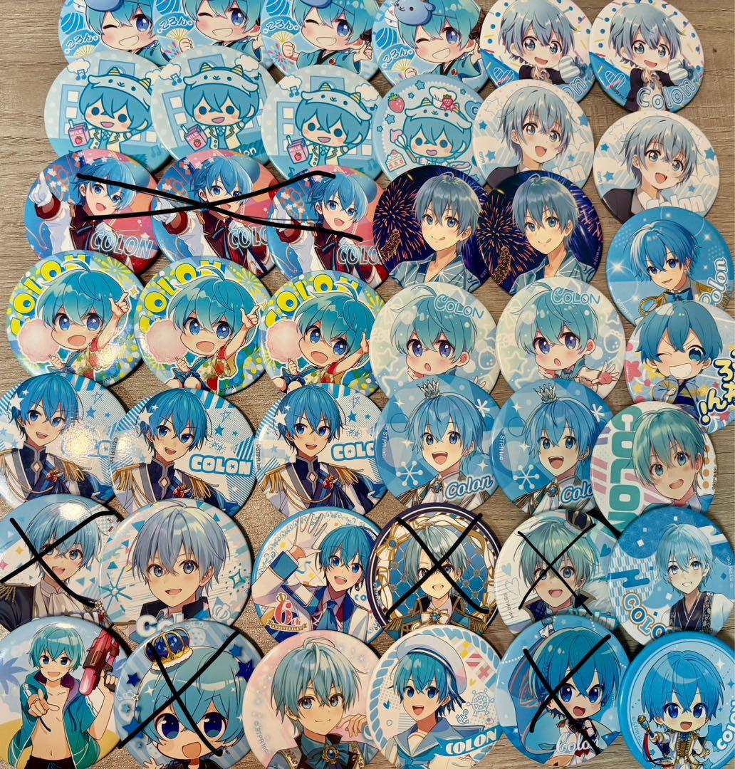 すとぷり ころん 缶バッジ まとめ売り - メルカリ