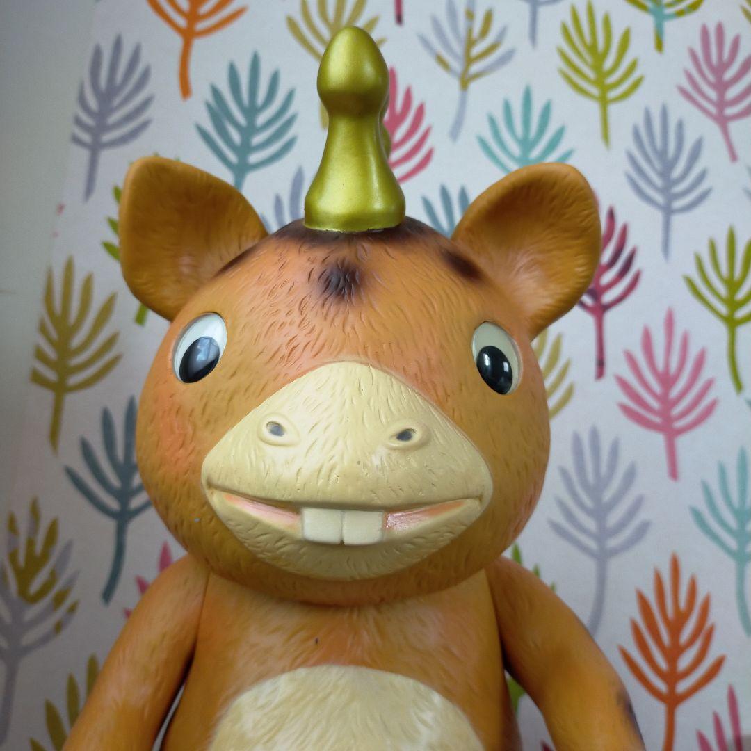 怪獣ブースカ ソフビ イヌクマ フィギア ウルトラマン