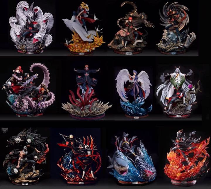 NARUTO ナルト サソリ 1/7 ガレージキット ガレキ スタチュー① - メルカリ