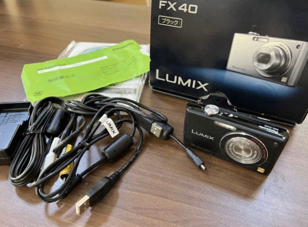 稼動品】Panasonic LUMIX DMC-FX40 - メルカリ