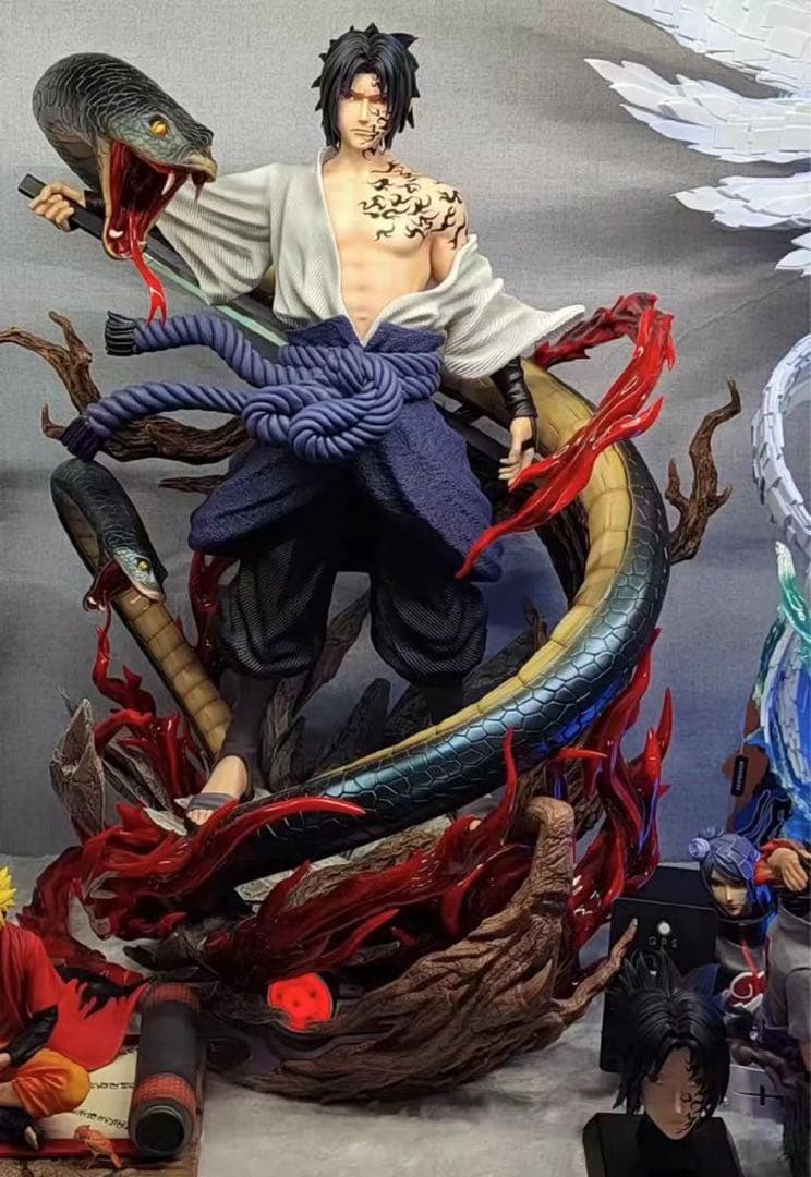 ナルト うちはイタチ 1/4 ガレージキット ガレキ スタチュー③⑧