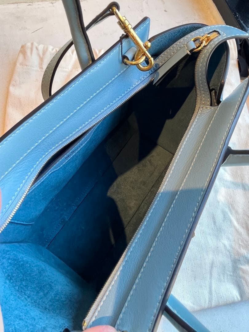 新品未使用】マルベリー ミニ ジップド ベイズウォーター ポプリン