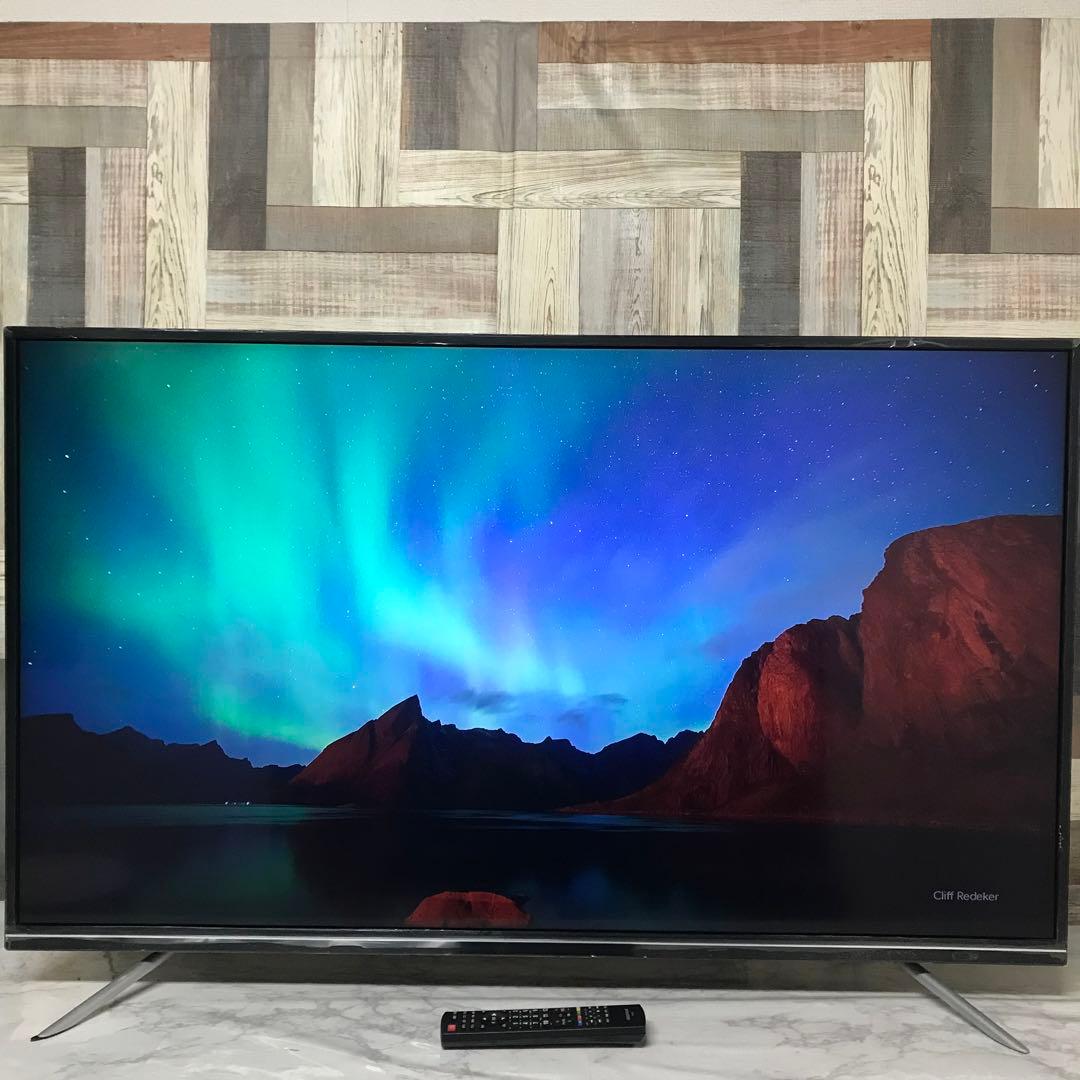 即日受渡❣️全国送料込 グリーンハウス49型、高性能東芝LSI搭載4k液晶