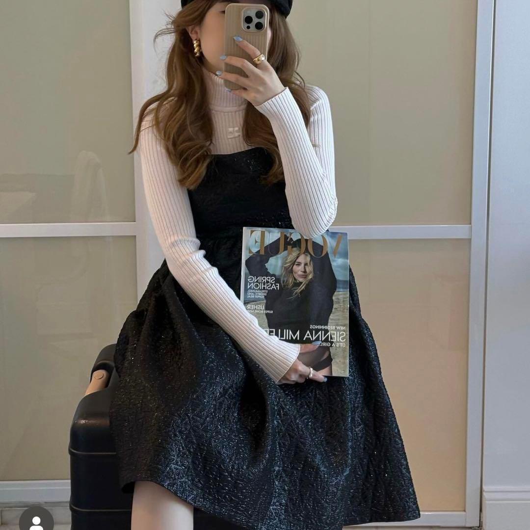 THE TOÉ JACQUARD CAMISOLE ONEPIECE - メルカリ