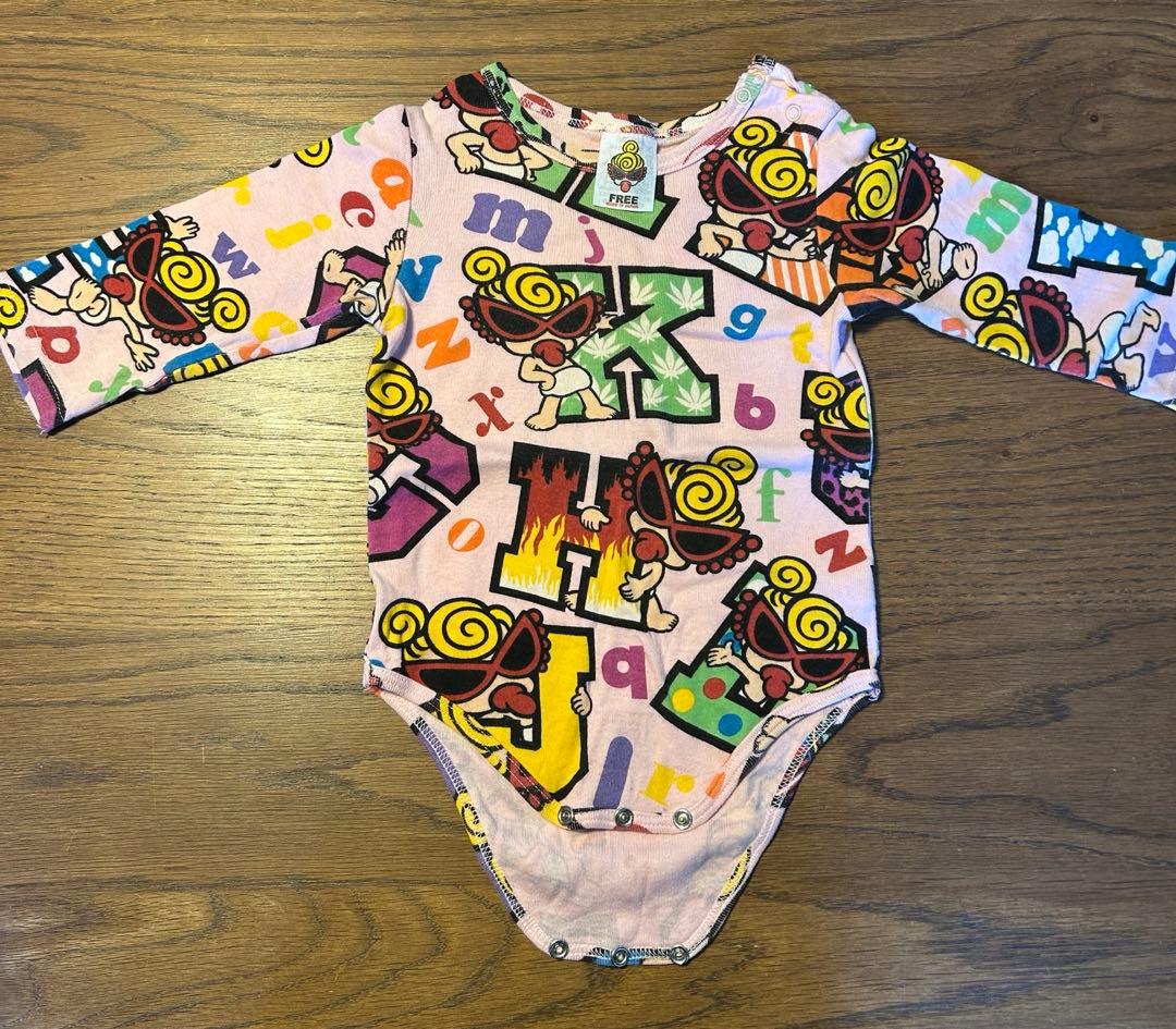 ヒスミニ ヒステリックミニ HYSTERICMINI ロンパース - メルカリ