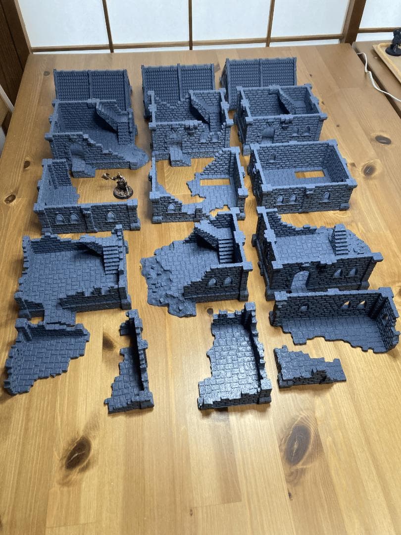 Terrain - House & Ruins Set (6+ houses)