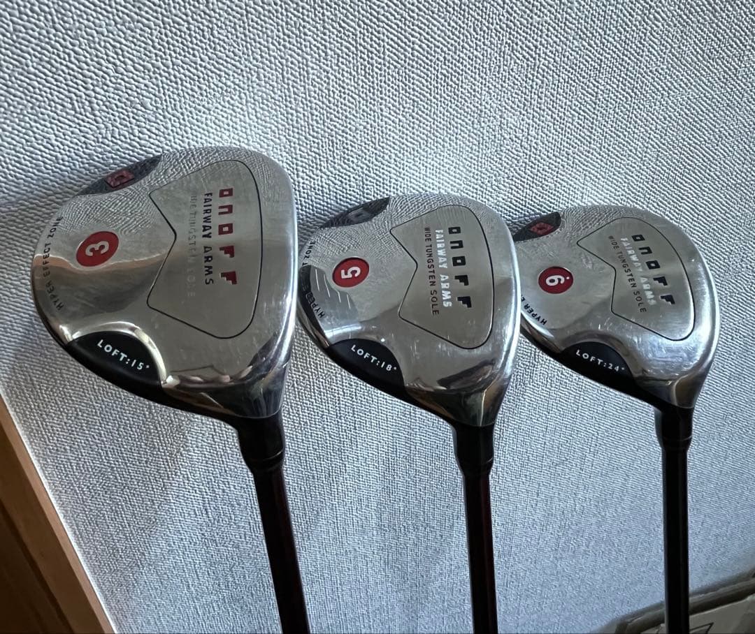 ONOFF オノフフェアウェイウッド　3本セット　3w、5w、9w 楽天市場】オノフ フェアウェイウッド 9wの通販