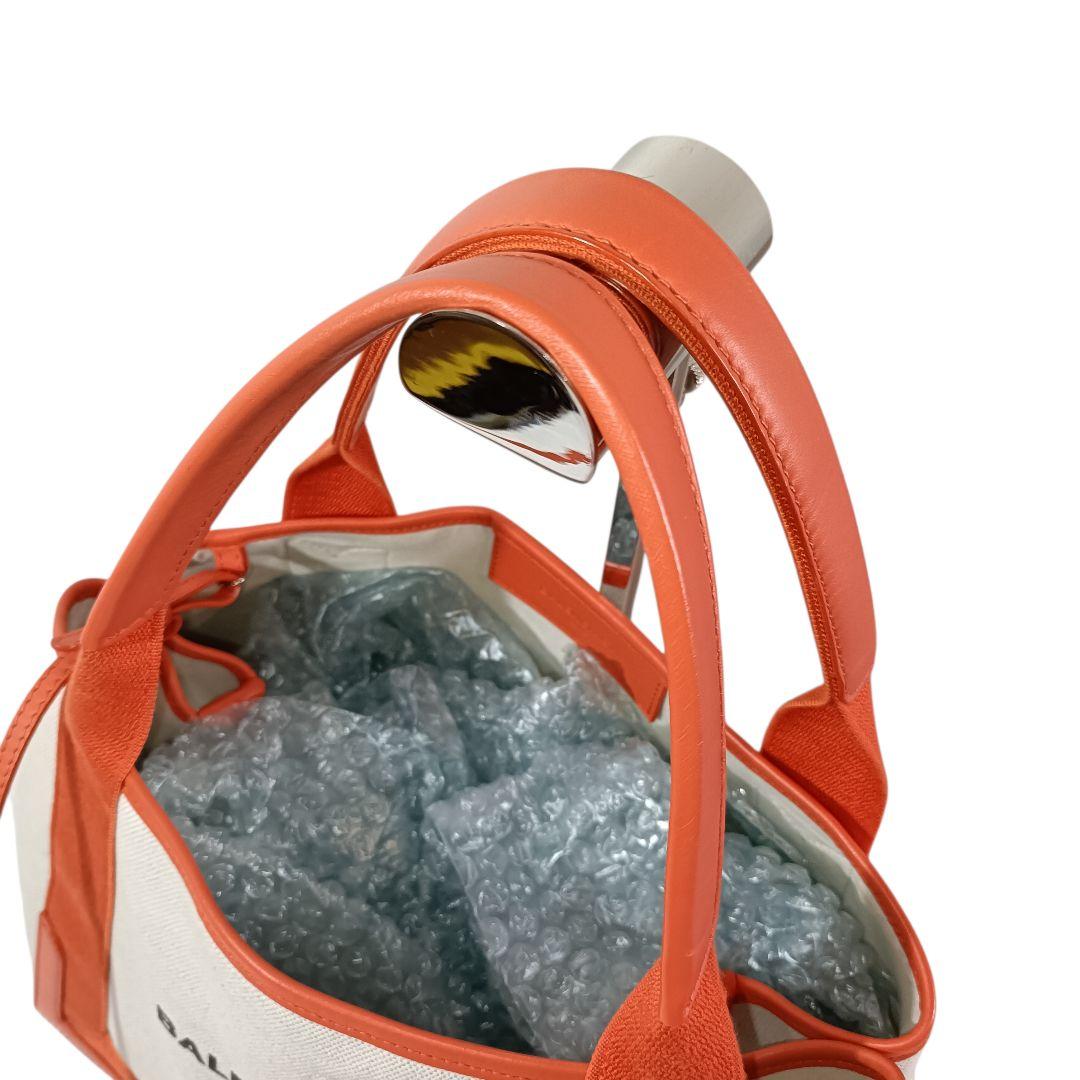 美品 正規品 バレンシアガ ハンドバッグ カバス オレンジ ポ