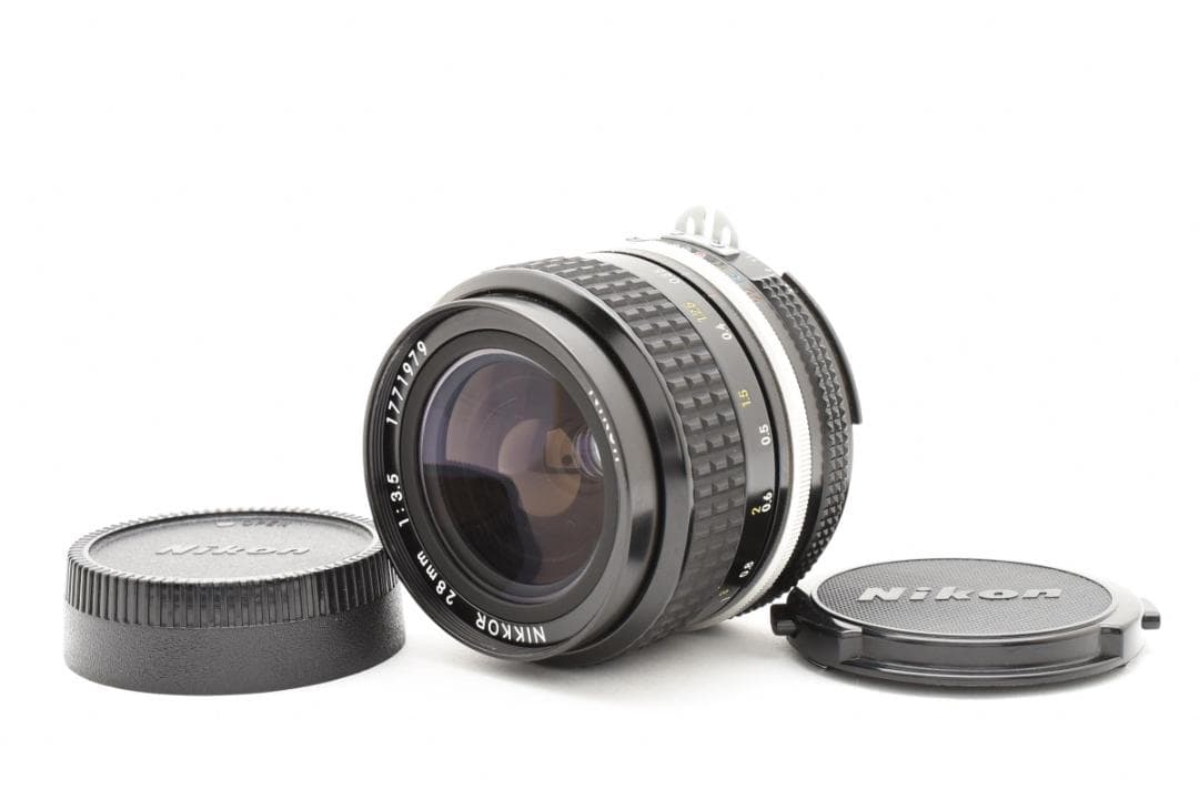 超美品 NIKON ニコン AI NIKKOR 28mm f3.5 M573 Nikon 28mm f3.5 Nikkor K Pre-AI - Lens – Kamerastore