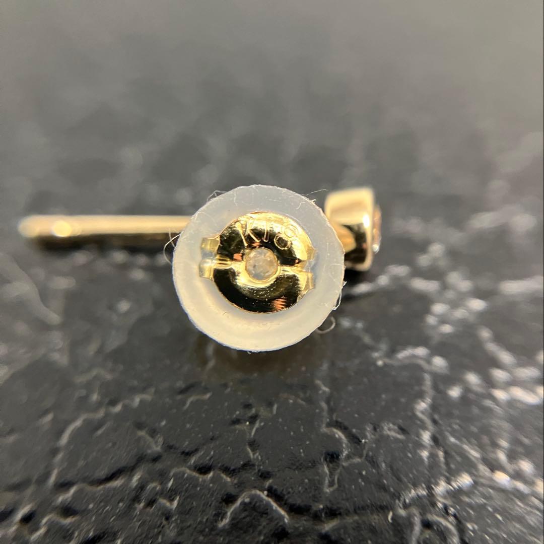 専用◆未使用品◆ メサンジュ K18 片耳ピアス ダイヤモンド 0.025ct
