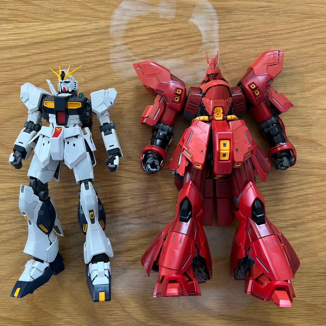 ガンプラ MG Ver.Ka νガンダム サザビー 素組み セット - メルカリ