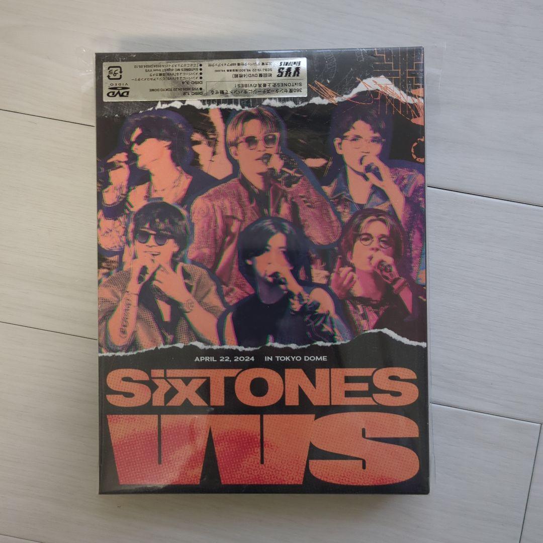 SixTONES VVS 初回盤 DVD 4枚組 ☆ - メルカリ