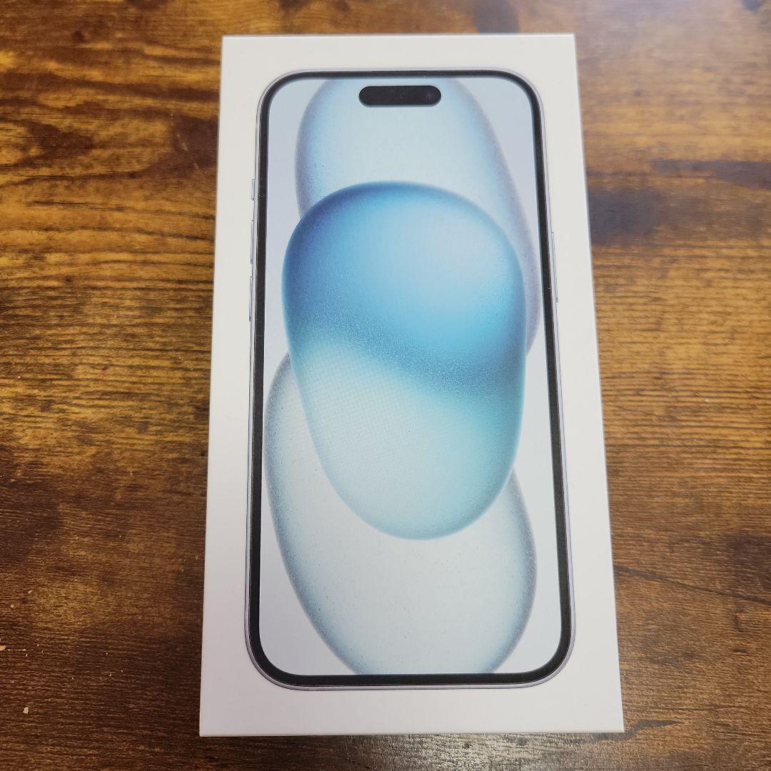 [未使用品] Apple iPhone 15 128GB ブルー iPhone 15 128GB - ブルー（SIMフリー）[整備済製品] - Apple（日本）