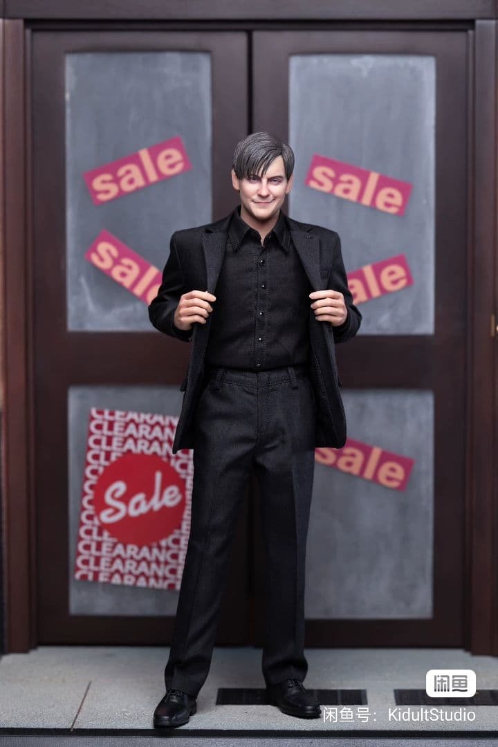 KidultStudio topo黒スーツ カスタマイズセットフィギュア