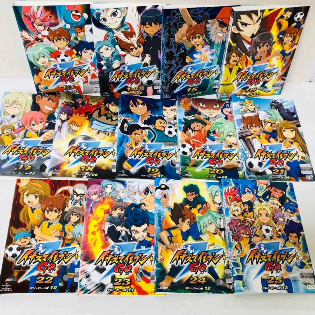 映画付き】イナズマイレブンGO DVD全巻セット 全36巻＋劇場版 - メルカリ