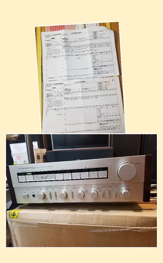 Denon PMA-790 / 4月28日 デノンサービにてメンテナンス完了 - メルカリ