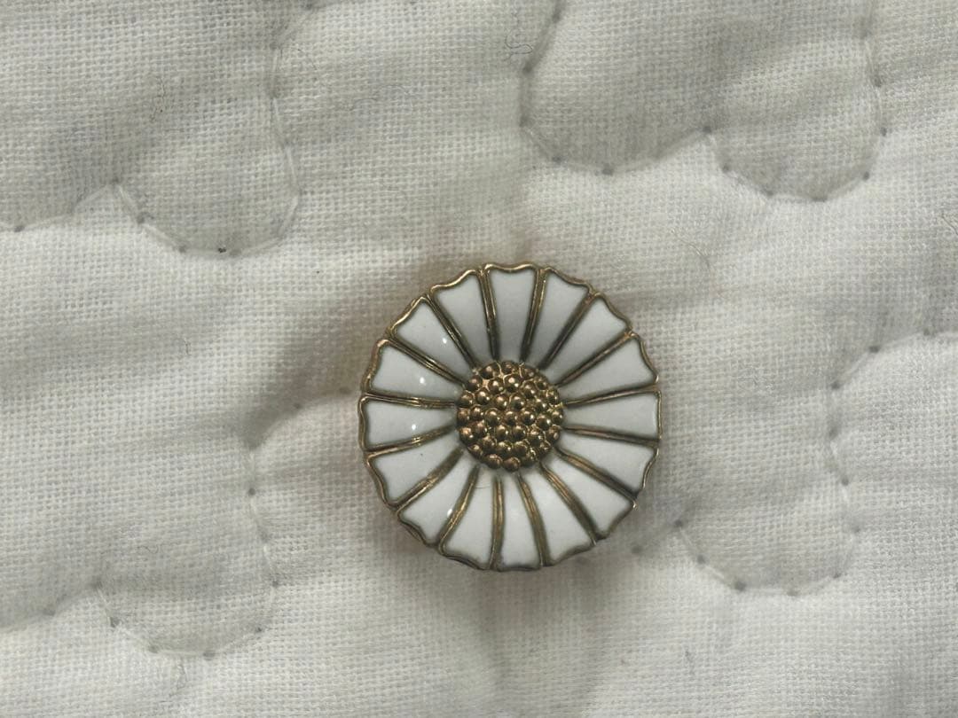 GeorgJensenジョージジェンセンマーガレットシルバーブローチSV925