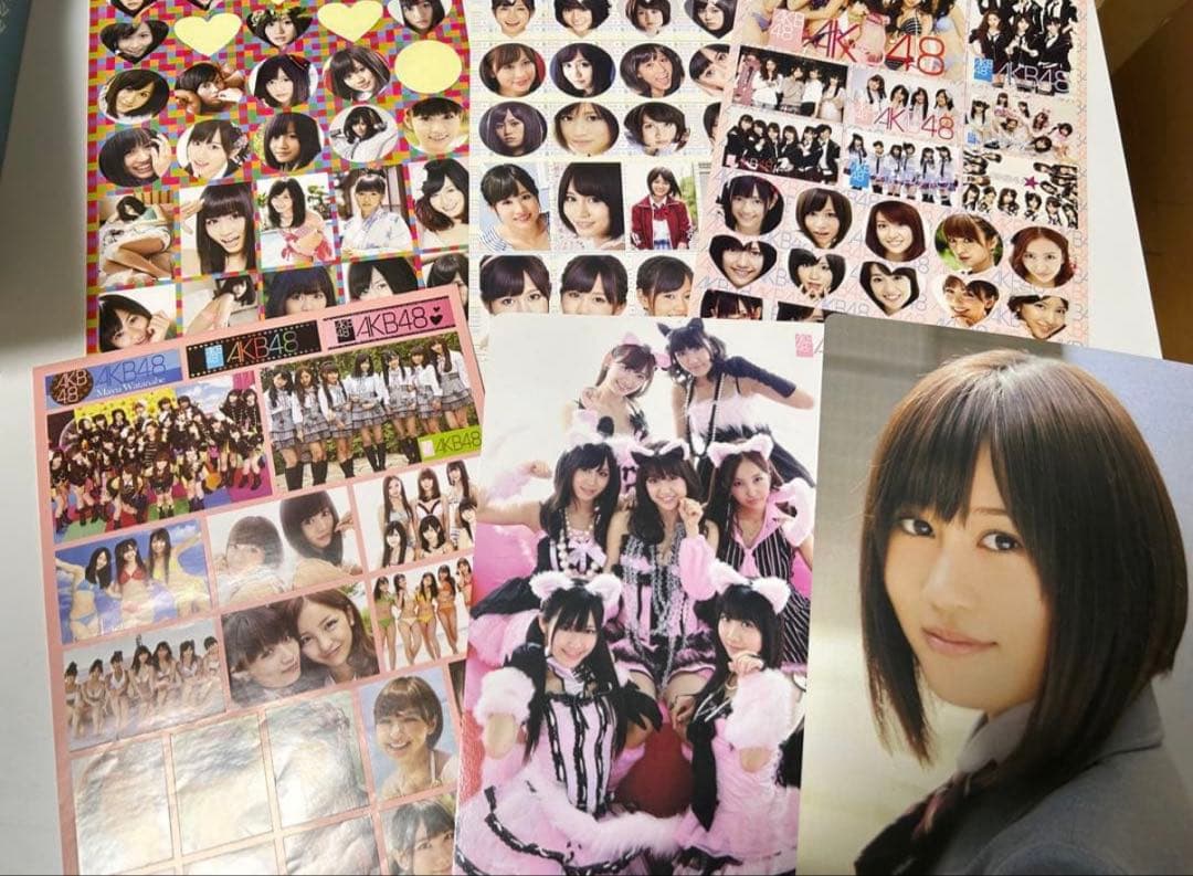 前田敦子 ［生写真　ファンクラブ会報誌　トレカ　ぬいぐるみ　など］まとめ売り