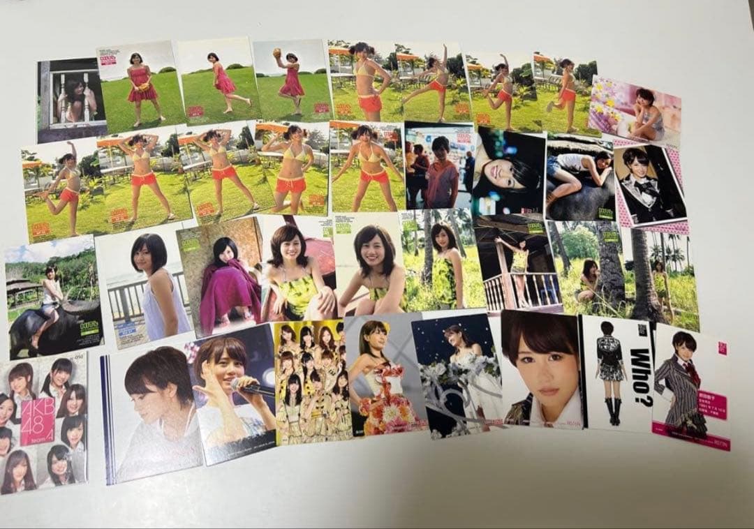 前田敦子 ［生写真　ファンクラブ会報誌　トレカ　ぬいぐるみ　など］まとめ売り