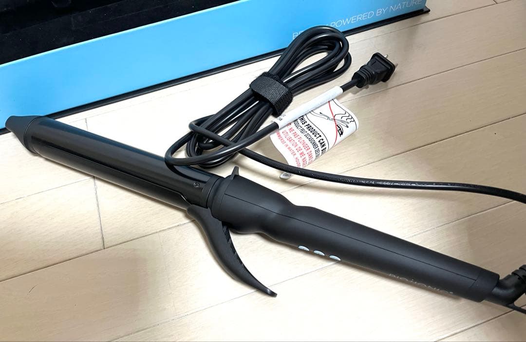 ロングバレル セラミック カールアイロン 販売 中