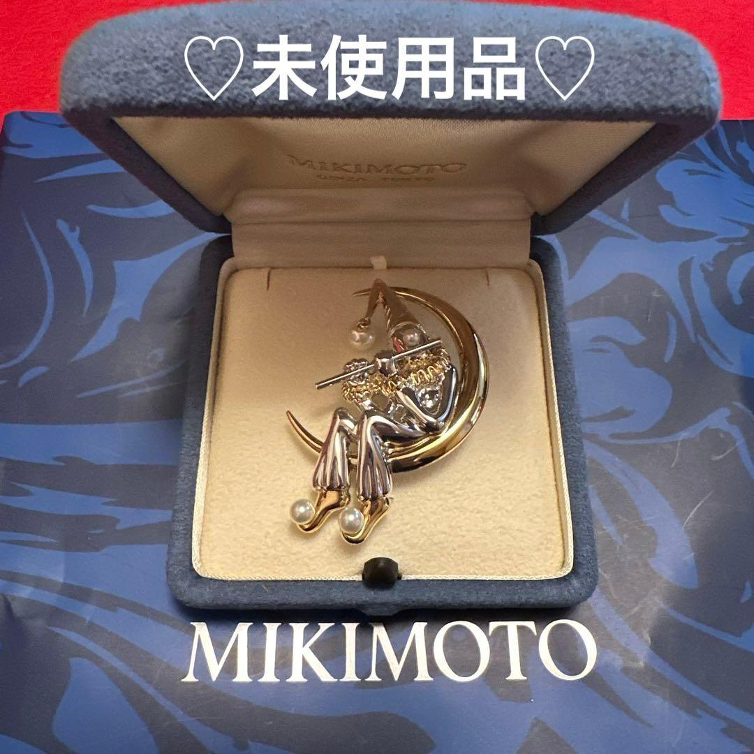 MIKIMOTOミキモト パールブローチ ♡パール４珠♡ピエロデザイン♡未使用品 Yahoo!オークション -「ピエロ)」(ミキモト) (ブランドアクセサリー)の