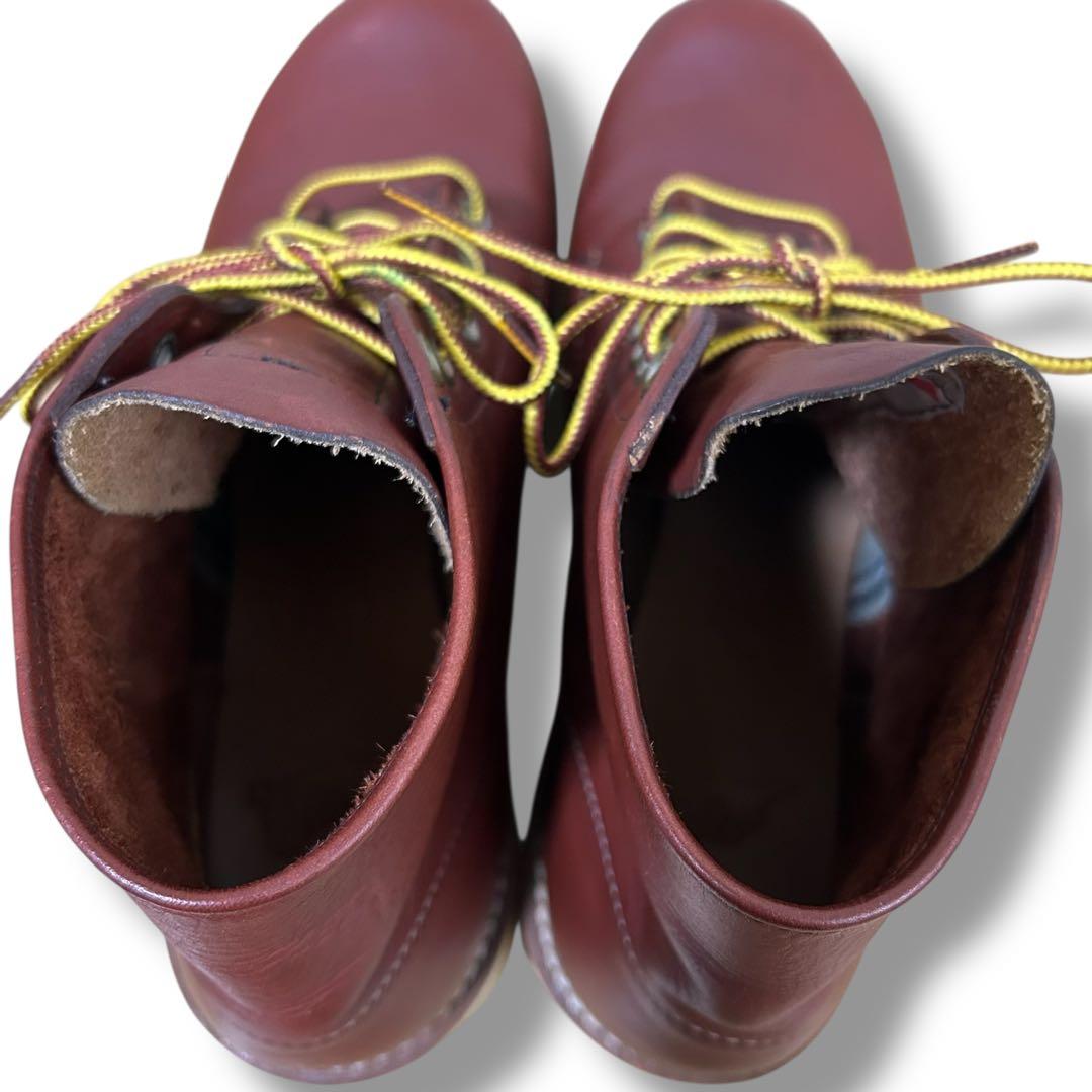 【美品】26.5cm RED WING 9105 ワークブーツ プレーントゥ