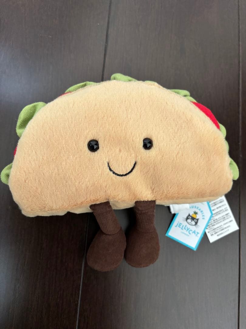 ジェリーキャット jellycat タコス ぬいぐるみ - メルカリ