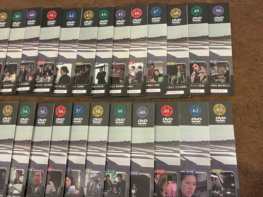 DVD未開封☆Gメン75　DVDコレクション　36号〜63号　DVDのみ28巻
