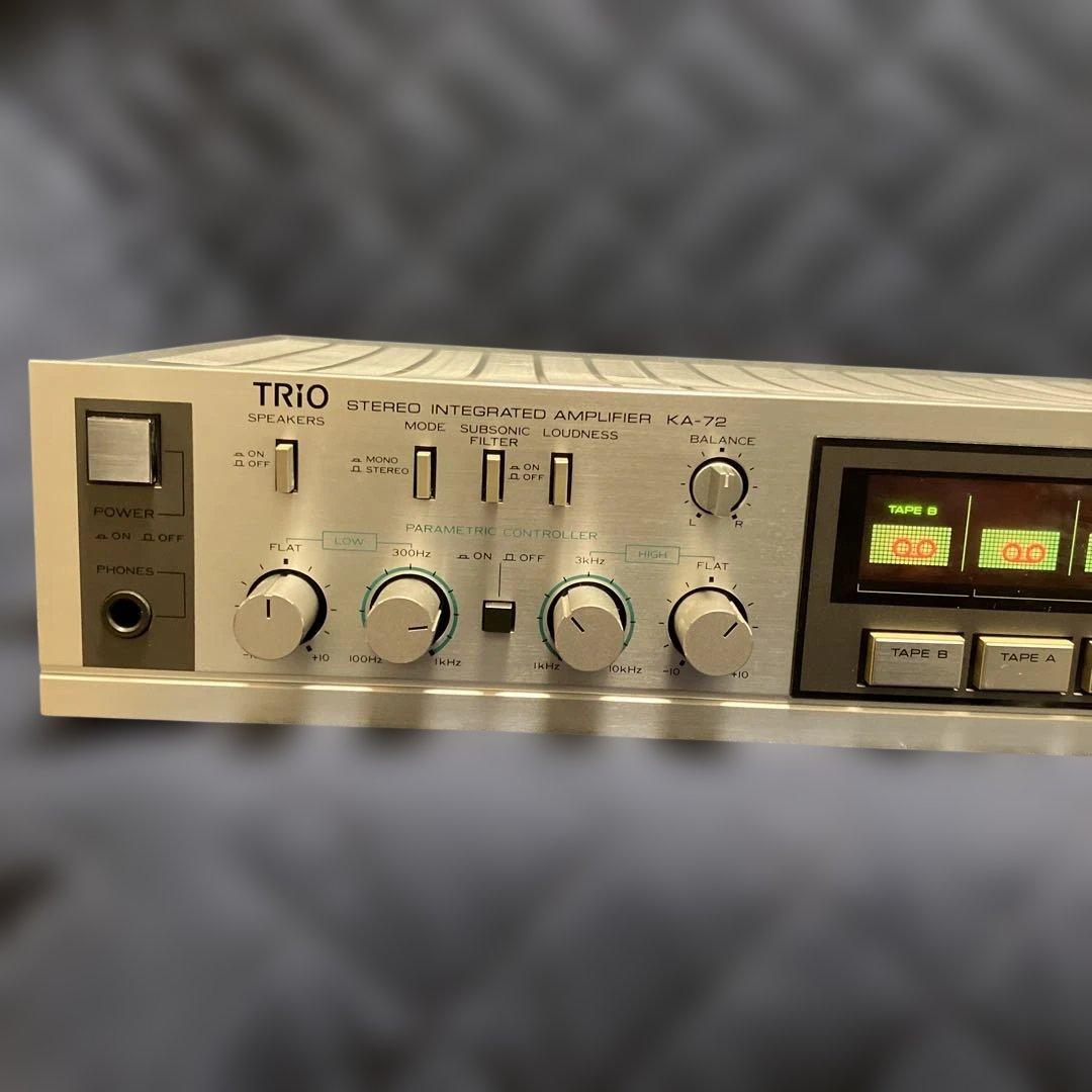 【如月価格】《完動品》TRIO KA-72 Sインテグレーテッドアンプ