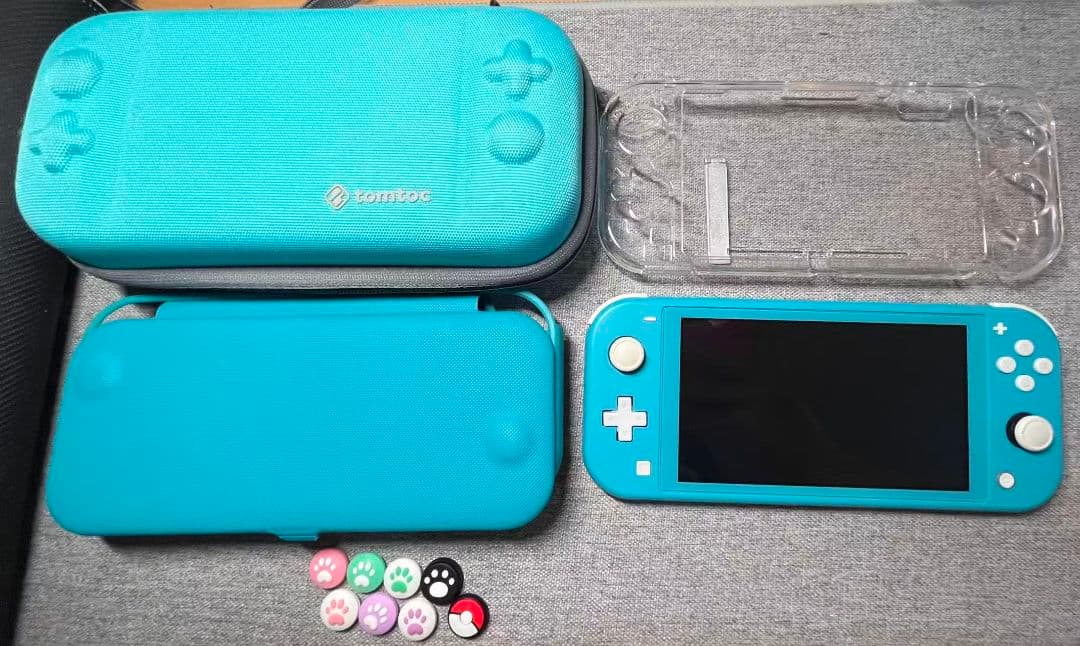 Nintendo Switch Lite 本体（ターコイズ）付属品一式おまけ付き Amazon.co.jp: 【整備済み品】 Nintendo Switch Lite 本体 ターコイズ