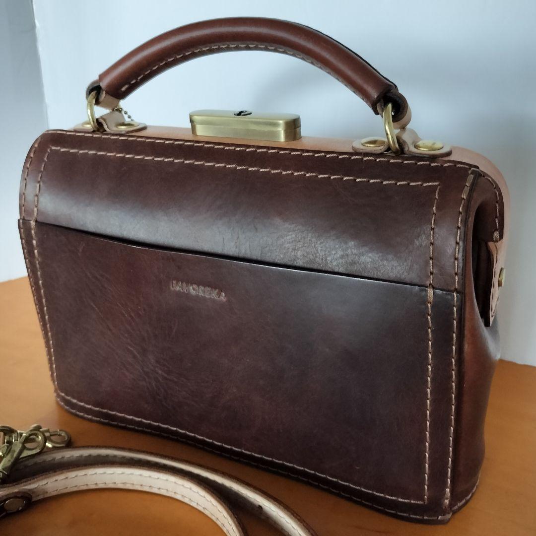FAVOREKA ファボレカ クーペ 2way レザー ショルダーバッグ - メルカリ