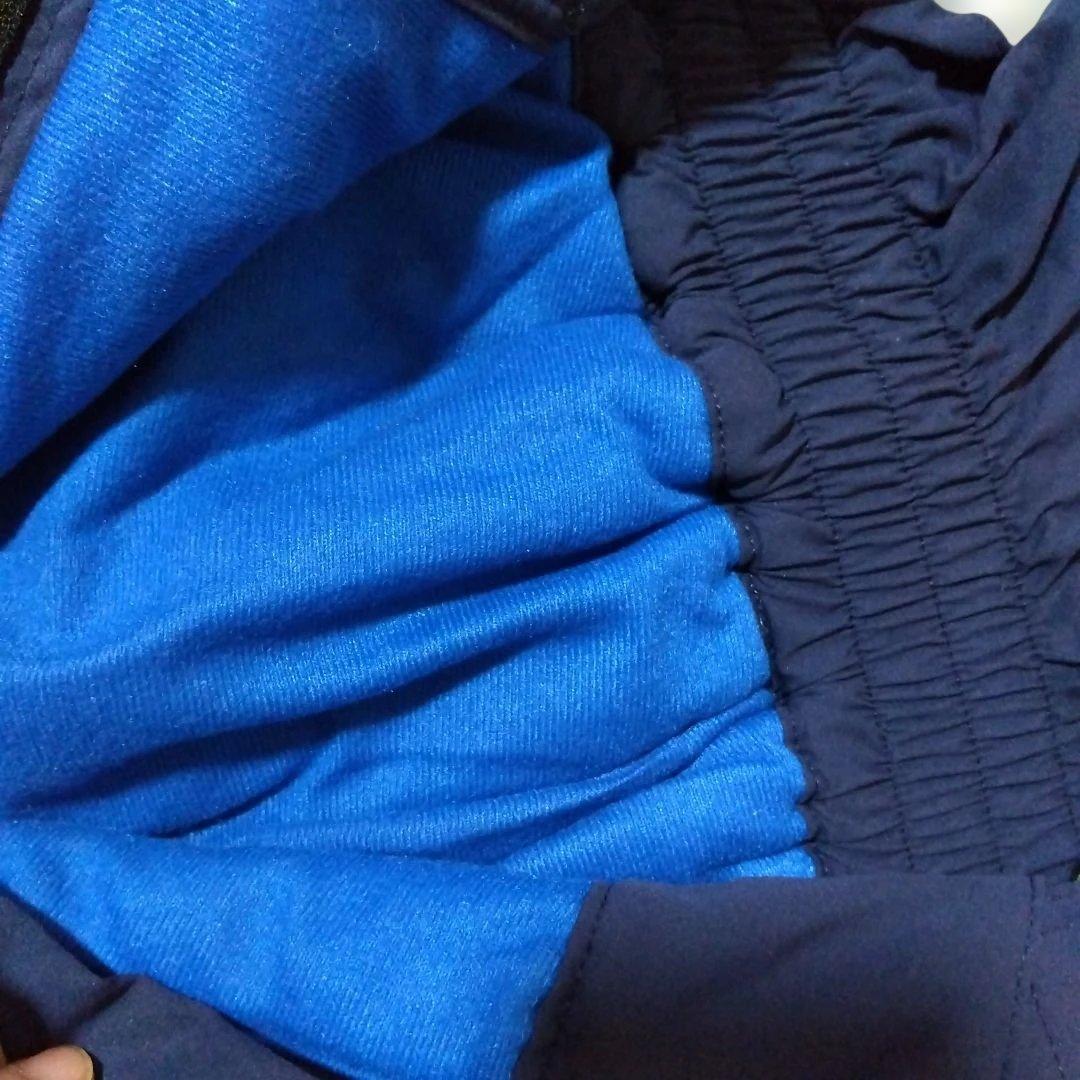 Burton ネイビー レディース M-L サスペンダー取外可能 スノーボード