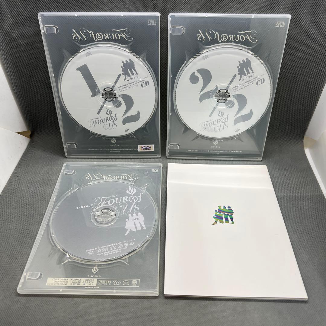 アブラーズ 「FOUR OF US」2CD＋DVD a-bra:z