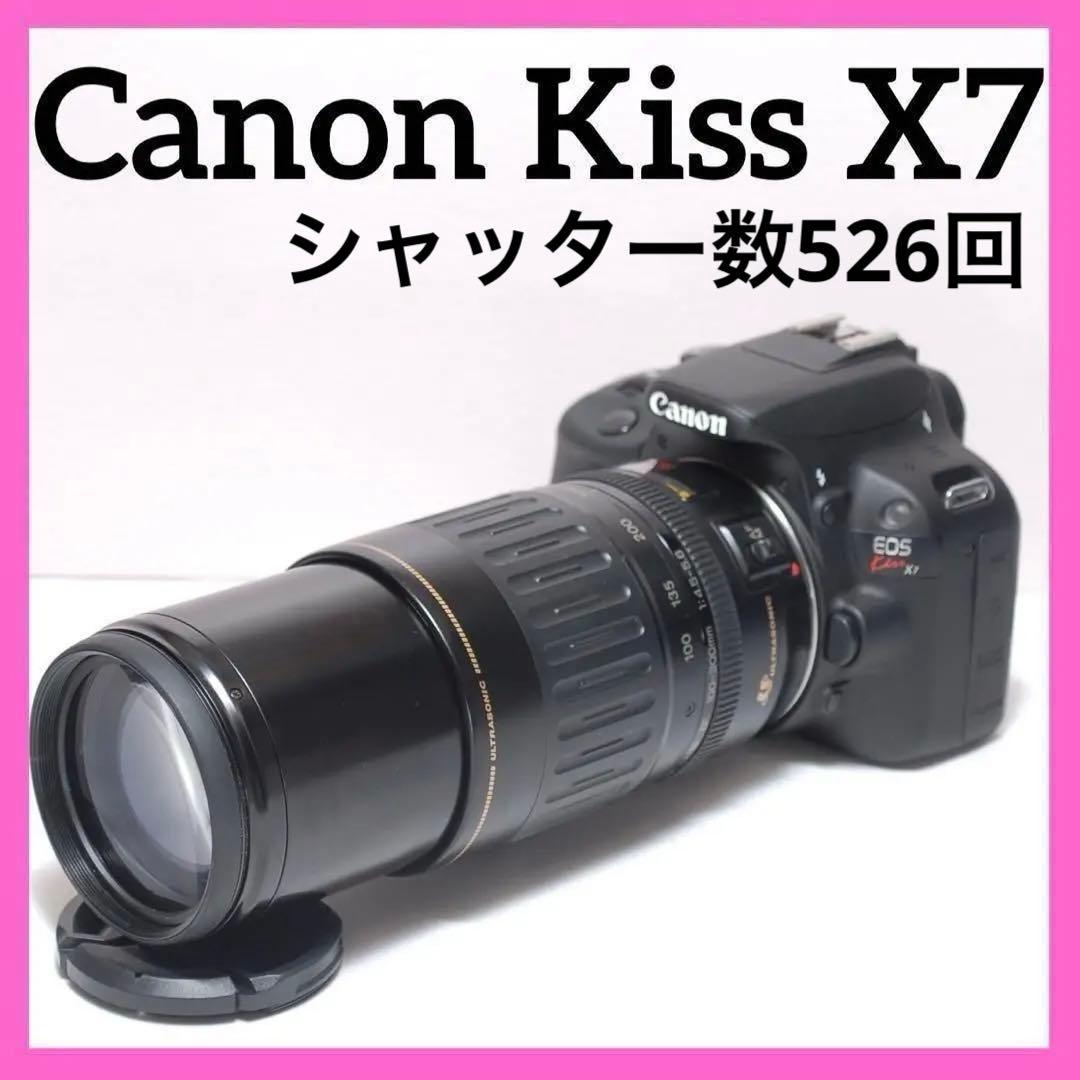 超望遠レンズデビュー✨CANON KISS X7✨シングルレンズ✨入卒業式にも