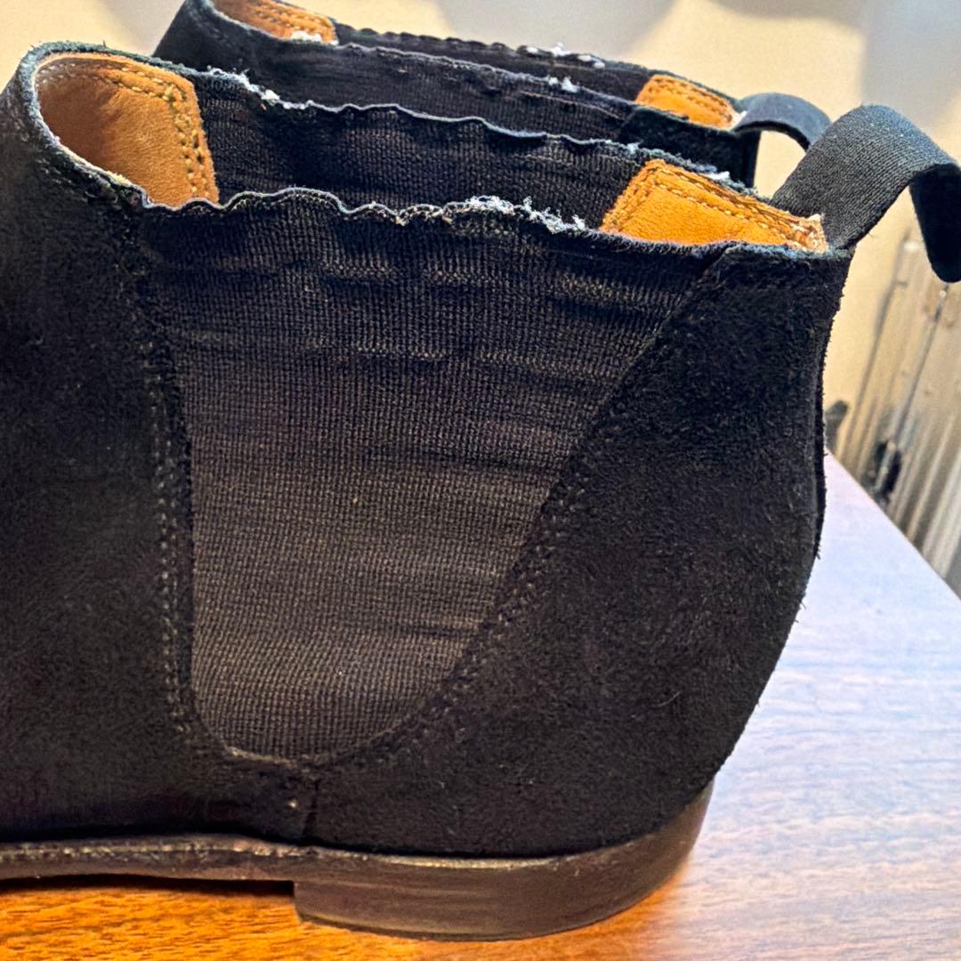 CROCKETT＆JONES CRANFORD3 6.5E ブラック サイドゴア