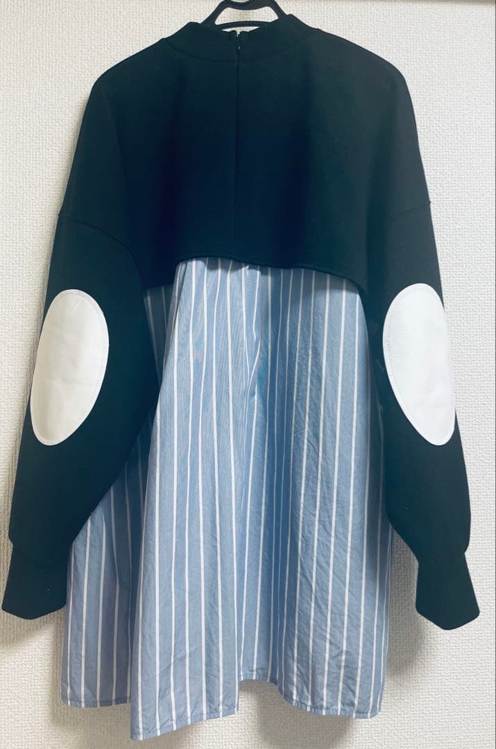 någontstans レイヤードスウェット M ブラックの通販はau PAY