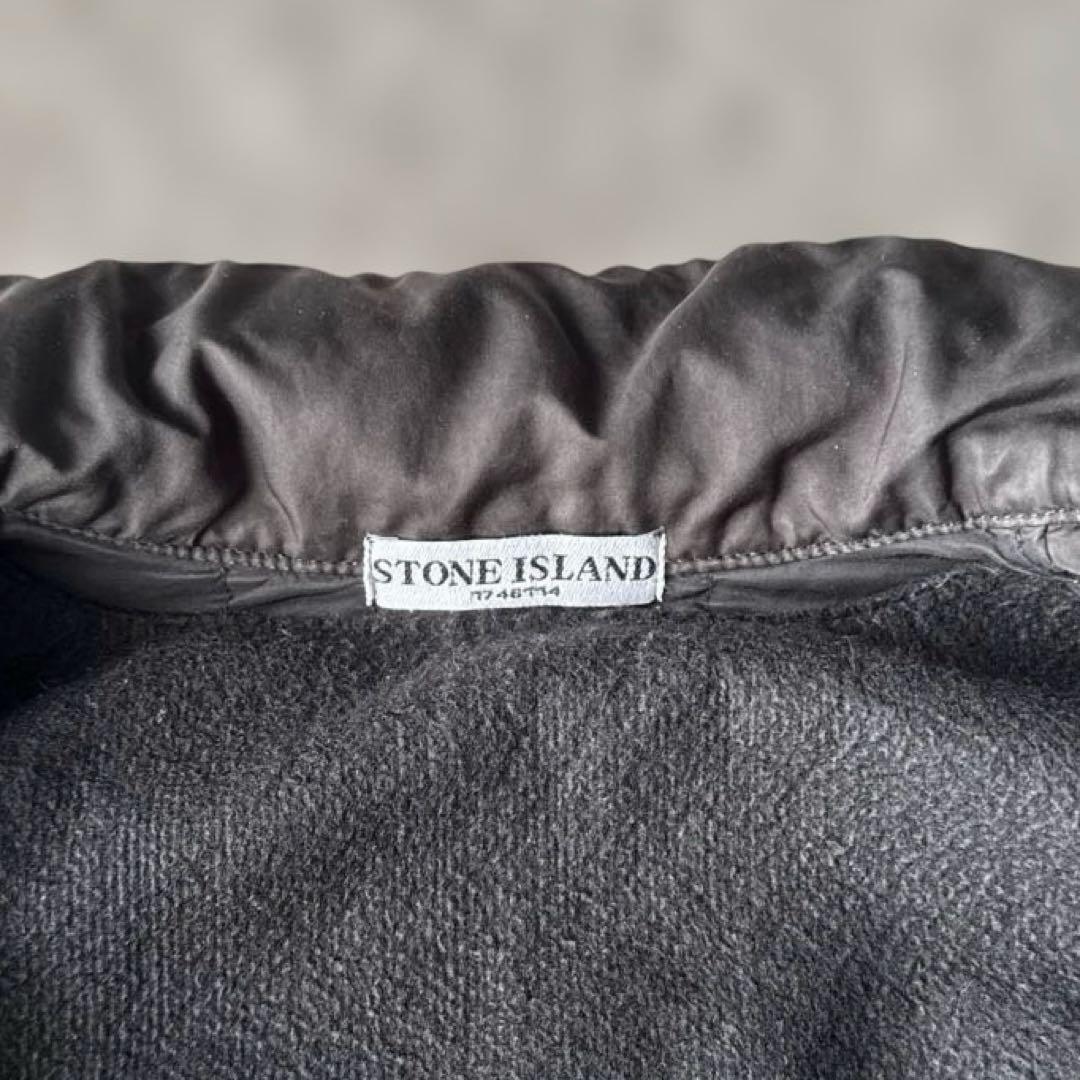 2009AW ストーンアイランド モッズコート ブラック モード 大きめM