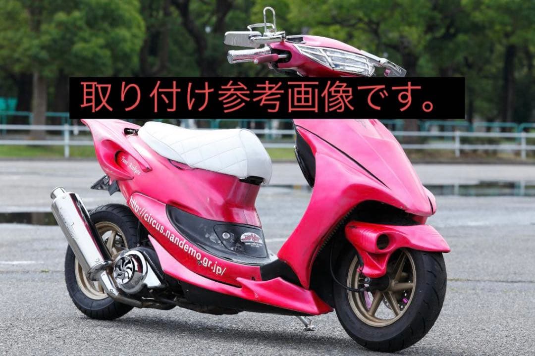 ライブディオ ZX 紫紋 フロントフェンダーエアロ - メルカリ