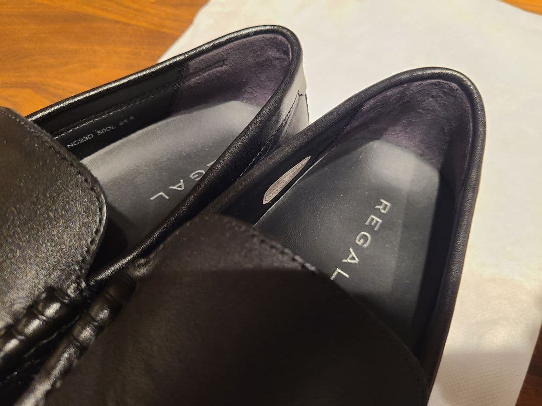 REAGAL モカシン スリッポン 革靴 50DL　25.5cm　リーガル