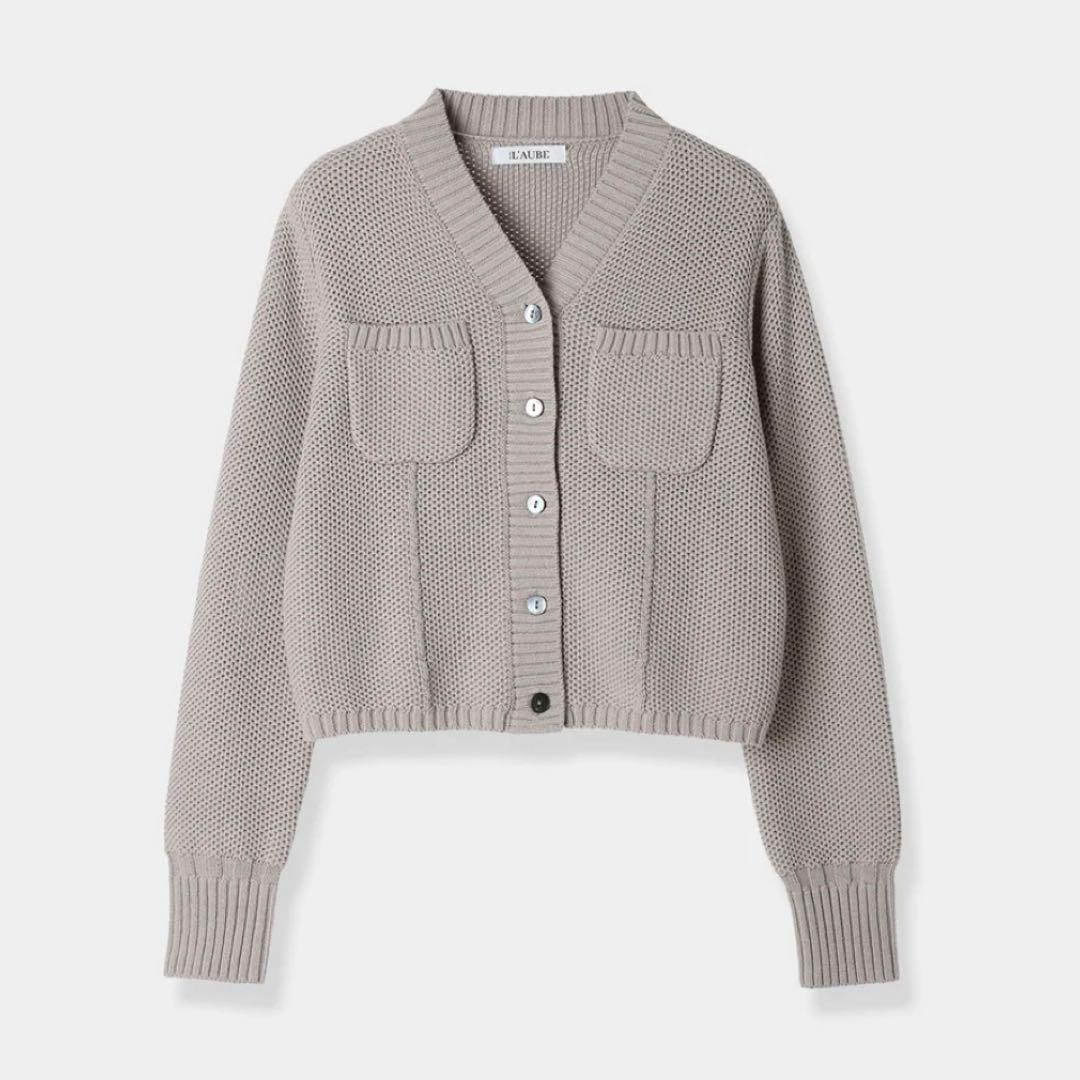 laubeblanc Basket Knit Cardigan - メルカリ