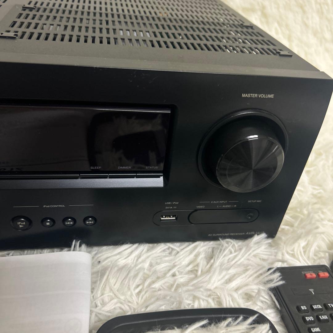 【美品】DENON 5.1ch AVサラウンドレシーバー AVR-1612