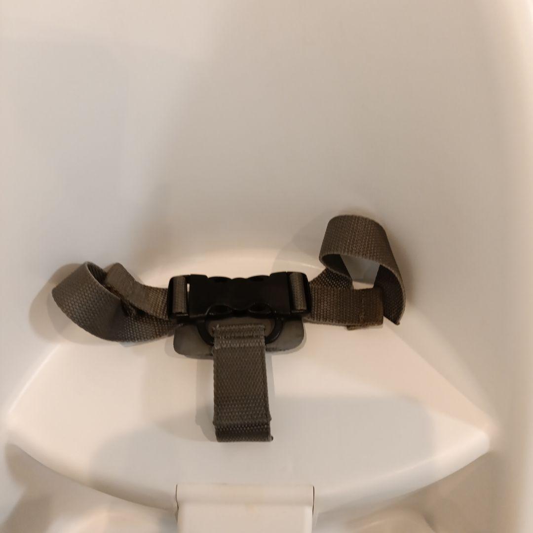 廃盤品】BabyBjorn ベビービョルン ハイチェア グレー脚 ハーネス付