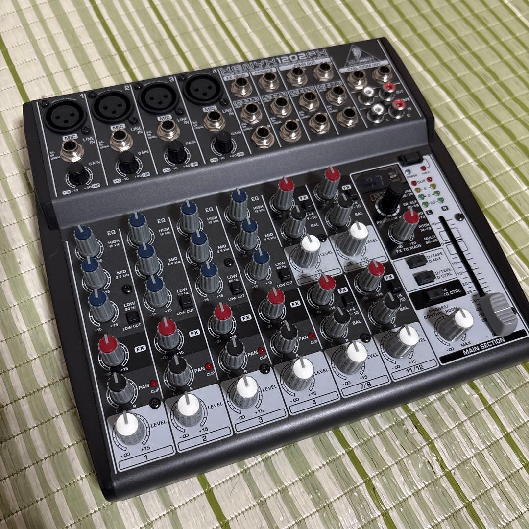 Behringer Xenyx 1202FX ベリンガー アナログミキサー 1202FX XENYX - 製品一覧 - ベリンガー公式ホームページ
